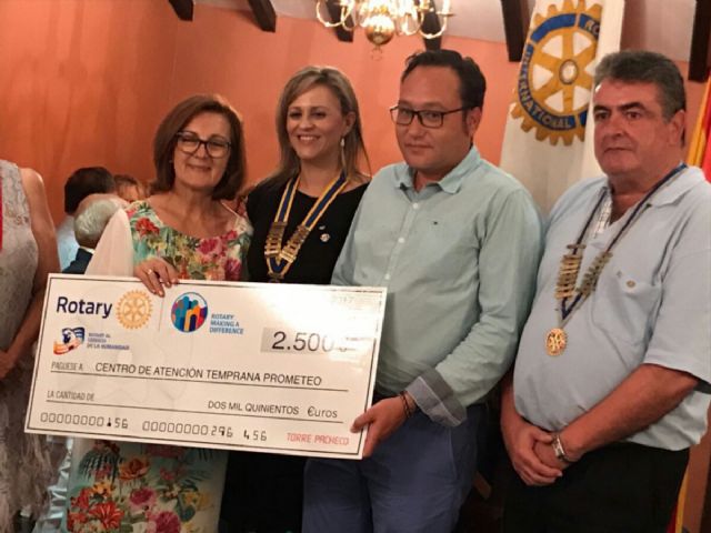 Club Rotary de Torre Pacheco entrega 10.000€ a diferentes asociaciones solidarias - 1, Foto 1