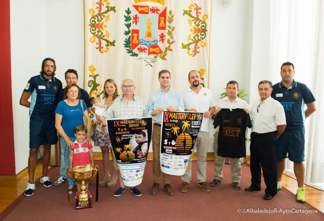 El Master Voley La Manga-UPCT dedica su novena edicion a Gustavo Fortea - 1, Foto 1
