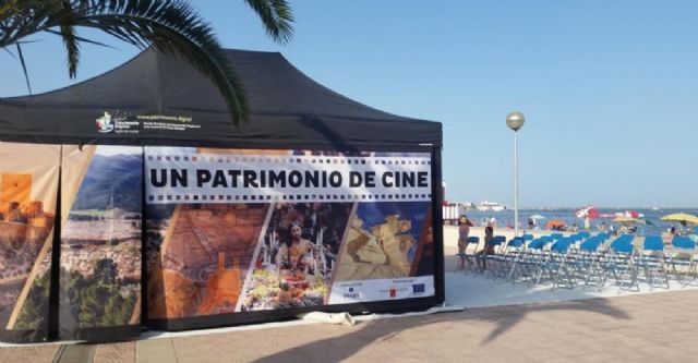 Un patrimonio de cine muestra el patrimonio cultural y natural de la Region en las playas cartageneras - 1, Foto 1