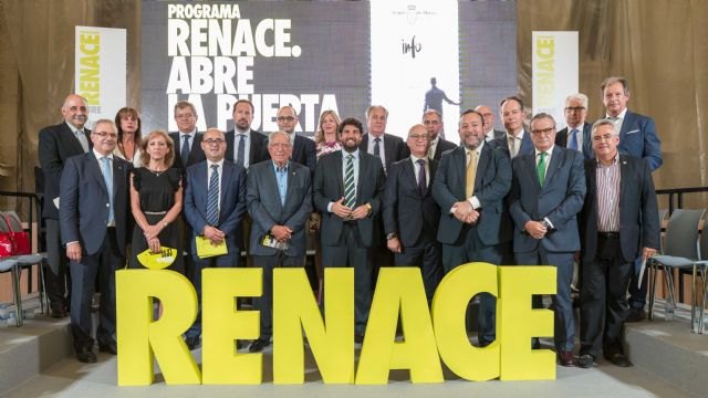 López Miras presenta el ´Plan Renace´ de segunda oportunidad para empresarios, una puerta a la salida definitiva de la crisis - 1, Foto 1