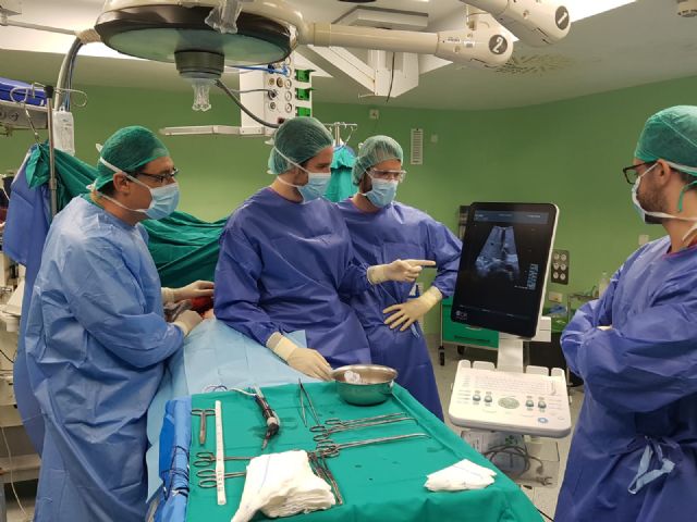 Un nuevo ecógrafo agilizará pruebas y acortará estancias hospitalarias de pacientes de cirugía de la Arrixaca - 1, Foto 1