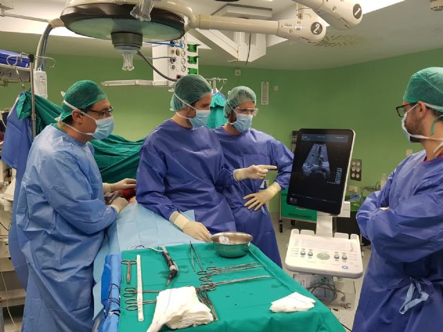 Un nuevo ecógrafo agilizará pruebas y acortará estancias hospitalarias de pacientes de cirugía de la Arrixaca - 1, Foto 1