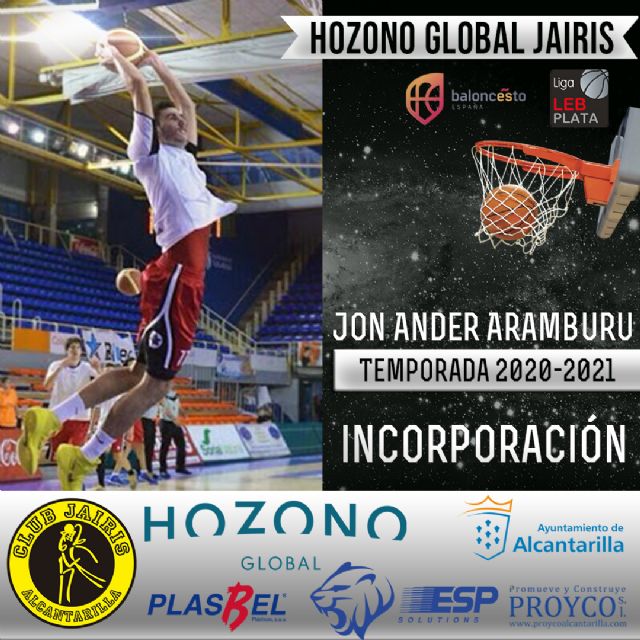 Jon Ander Aramburu es la primera incorporación al Hozono Global Jairis - 1, Foto 1
