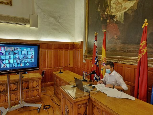 El Pleno de Caravaca acuerda por unanimidad pedir al Gobierno central que ayude a financiar los gastos a los que han hecho frente los ayuntamientos para cumplir con medidas de seguridad del mando único del estado de alarma - 1, Foto 1