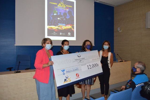 El Puerto de Cartagena entrega 12.000 euros a la Asociación Pablo Ugarte - 1, Foto 1