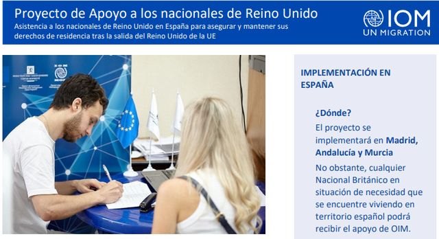 La OIM apoyará a la ciudadanía británica que desee mantener su residencia en España - 1, Foto 1