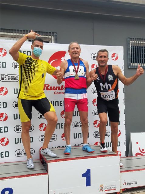 El torreño Ángel Salinas se cuelga tres oros en el regional máster de atletismo - 2, Foto 2