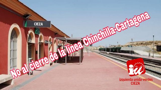 IU-Verdes se opone al cierre de la línea ferroviaria Chinchilla-Cartagena - 1, Foto 1