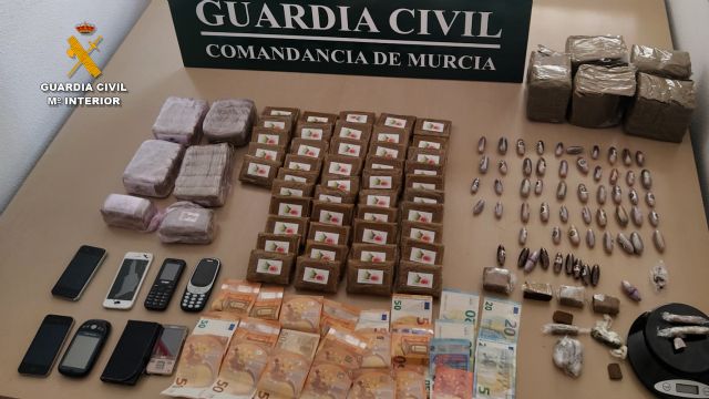 La Guardia Civil desarticula en San Javier un grupo delictivo dedicado al tráfico de drogas - 5, Foto 5