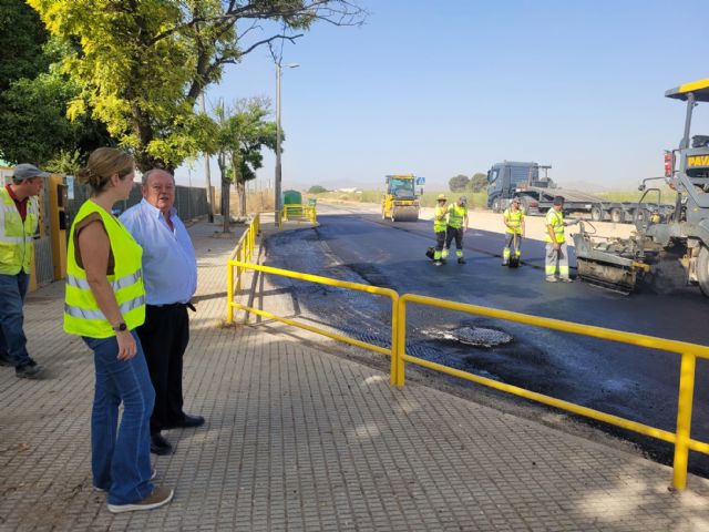 La Comunidad mejora el drenaje en la carretera próxima al Colegio de Pozo Estrecho en Cartagena - 1, Foto 1