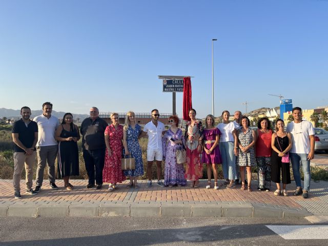Desde ayer una calle de Águilas lleva por nombre Joaquin Martínez. Maestro y pintor - 2, Foto 2