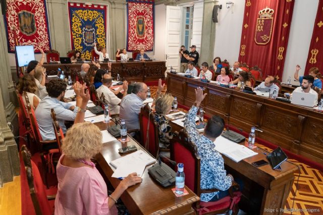 El Pleno insta al delegado del Gobierno a aceptar la ubicación definitiva del CATE propuesta por la Armada en la ladera noroeste de Galeras - 1, Foto 1