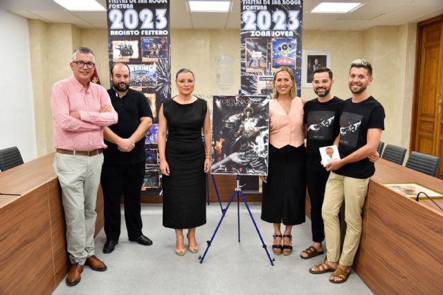 Presentación cartel de las fiestas de San Roque y fiestas de sodales íbero-romanos de Fortuna 2023 - 1, Foto 1