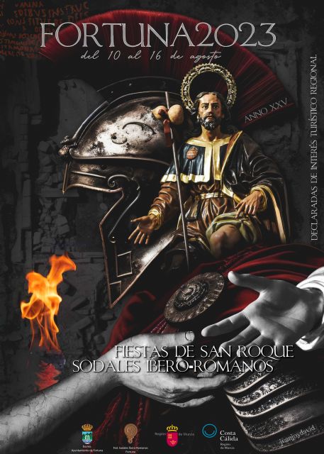 Presentación cartel de las fiestas de San Roque y fiestas de sodales íbero-romanos de Fortuna 2023 - 2, Foto 2