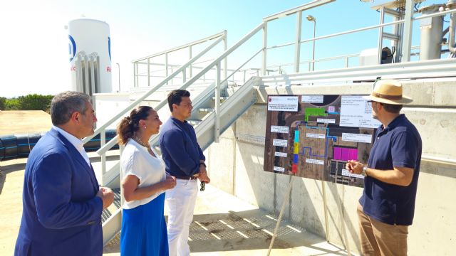 El Gobierno regional invierte 2,2 millones en mejorar y ampliar los tratamientos terciarios y cuaternarios de la EDAR de San Javier - 1, Foto 1
