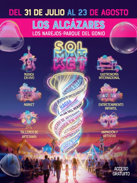 Sol Market vuelve a Los Alcázares para consolidarse como una de las grandes citas del verano - 2, Foto 2