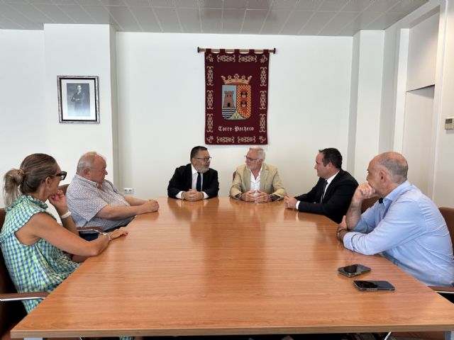 El alcalde de Torre Pacheco recibe al presidente de COEC - 2, Foto 2