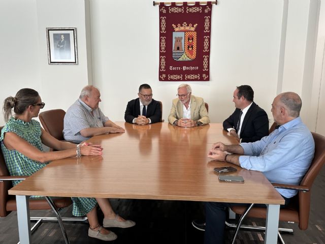 El alcalde de Torre Pacheco recibe al presidente de COEC - 4, Foto 4