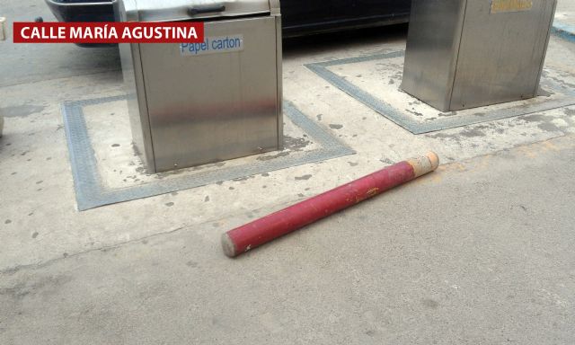 IU critica que las aceras de Lorca se parezcan más a letrinas que a zonas de paso - 1, Foto 1