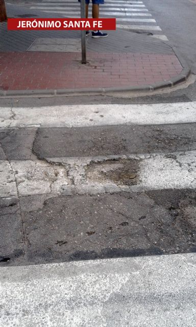 IU critica que las aceras de Lorca se parezcan más a letrinas que a zonas de paso - 4, Foto 4