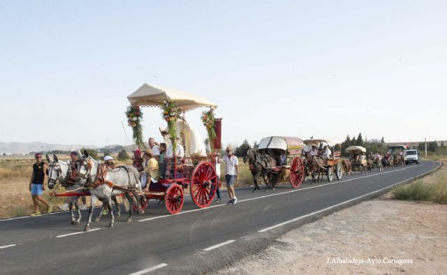 La Romeria de San Gines recorrio el sabado las ermitas del Campo de Cartagena hasta El Llano de El Beal - 1, Foto 1