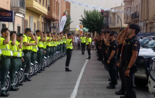 128 guardias civiles de la UMSV y un centenar de la Zona de Murcia velarn por la seguridad de La Vuelta a su paso por la Regin, Foto 6