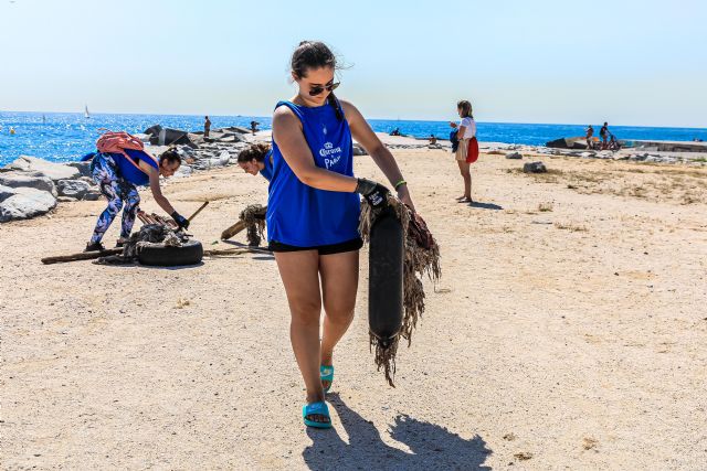 Llega a Cartagena el proyecto #PROTECTPARADISE con el objetivo de limpiar de plástico la Playa de Cala Salitrona - 1, Foto 1