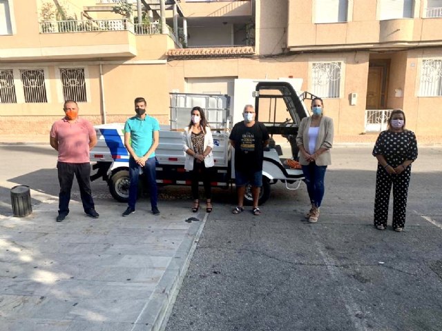 Recepción de vehículo eléctrico para la desinfección y limpieza de la vía pública - 1, Foto 1