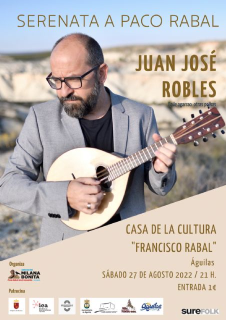 Extraordinaria serenata a Paco Rabal con la música folk de Juan José Robles - 2, Foto 2