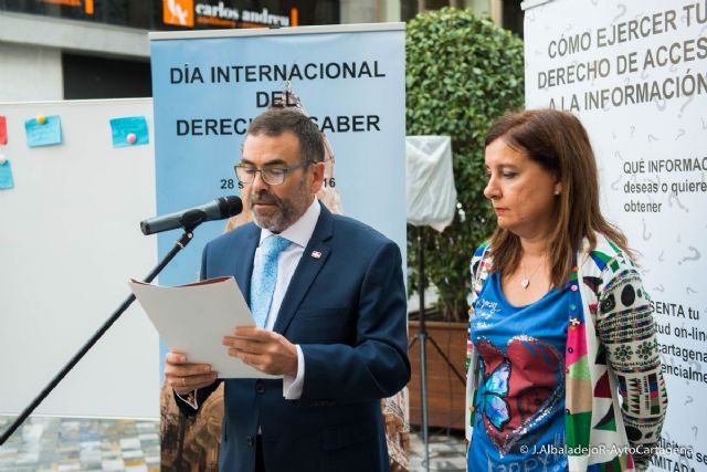El Ayuntamiento defiende la información accesible y transparente en el Día del Derecho a Saber - 1, Foto 1