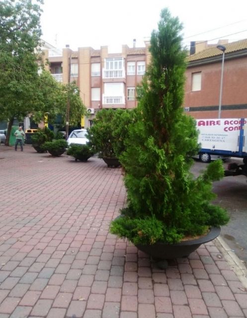 Infraestructuras acondiciona la plaza Juan Calero de Los Dolores - 1, Foto 1