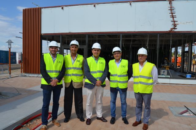 El alcalde visitó las obras de las nuevas instalaciones de Mcdonald's en San Javier, que han supuesto una inversión de más de dos millones de euros - 1, Foto 1