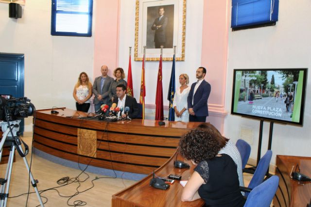 El alcalde comparece en rueda de prensa para aclarar la situación del contrato de conserjes de colegios públicos en Alcantarilla - 4, Foto 4