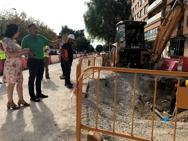 La Comunidad termina las obras de la nueva red de pluviales de la Alameda de Cervantes de Lorca - 1, Foto 1