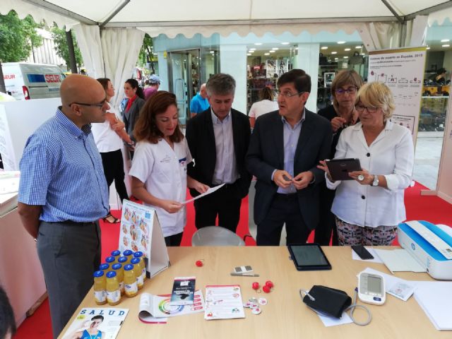 Salud participa en las actividades del Día Mundial del Corazón organizadas por la Sociedad Murcian a de Cardiología - 1, Foto 1