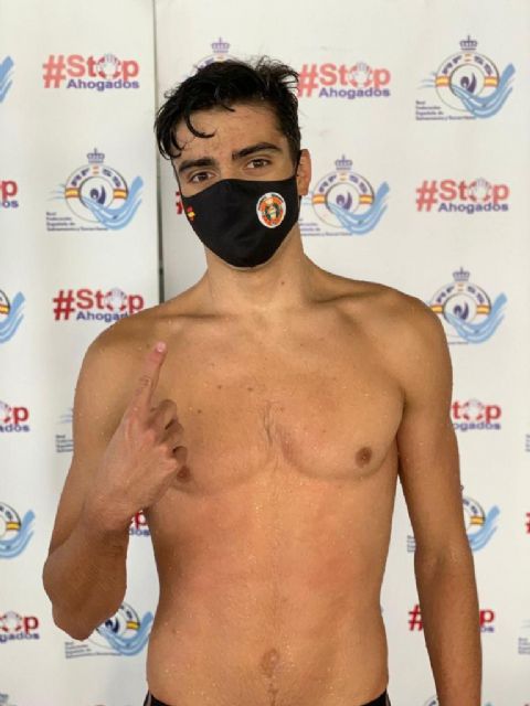Javier Huerga, del Club Salvamento y Socorrismo Benavente, bate el récord del mundo junior en 200 metros supersocorrista - 2, Foto 2
