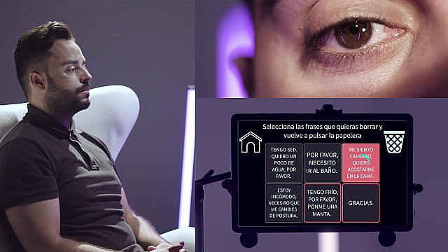 Samsung presenta una tecnología que permite “hablar” a través de la mirada a los enfermos de ELA - 1, Foto 1