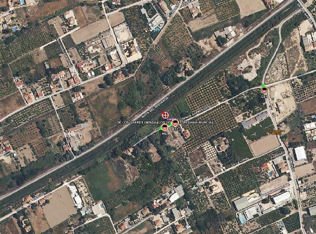 Un hombre herido en una quema descontrolada en Los Garres - 1, Foto 1