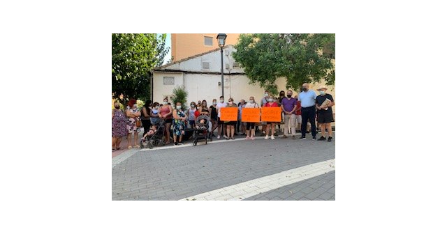 El GM VOX apoya a los vecinos de El Puntal en su concentración de hoy - 3, Foto 3