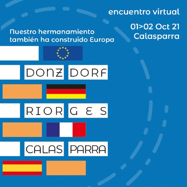 Encuentro virtual Nuestro hermanamiento también ha construido Europa - 1, Foto 1