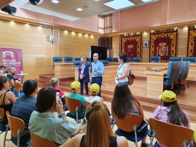 Recepción en el Ayuntamiento de Molina a los participantes en el proyecto educativo europeo ERASMUS+ - 1, Foto 1