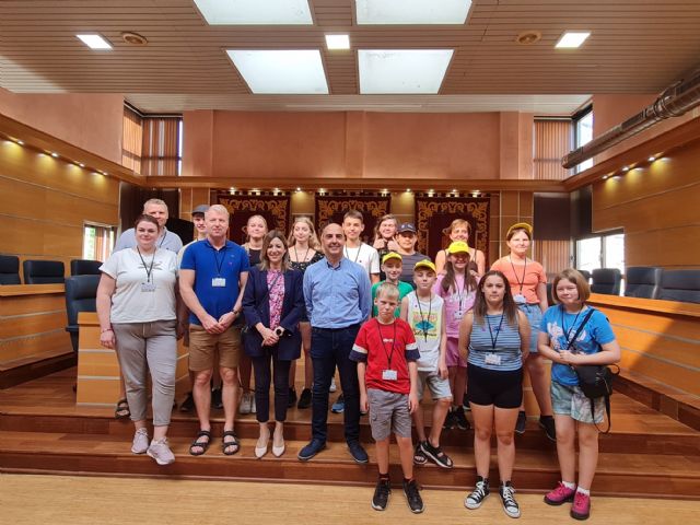 Recepción en el Ayuntamiento de Molina a los participantes en el proyecto educativo europeo ERASMUS+ - 2, Foto 2