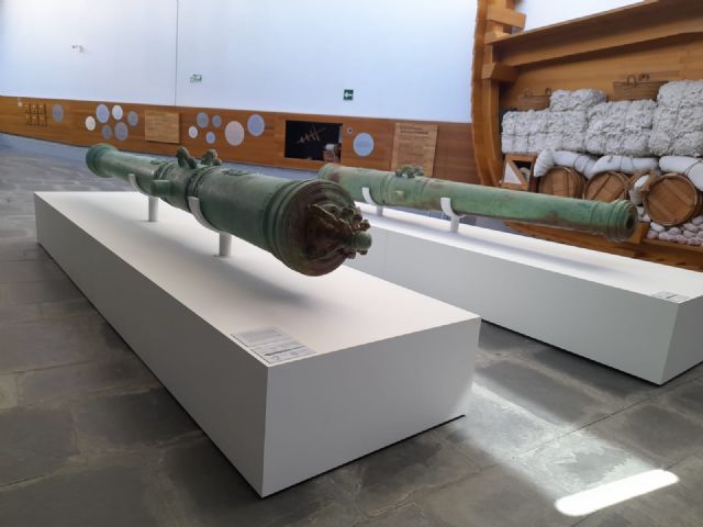 El Museo Nacional de Arqueología Subacuática ARQVA incorpora a la exposición permanente dos cañones recuperados en el yacimiento de la fragata Nuestra Señora de las Mercedes - 1, Foto 1