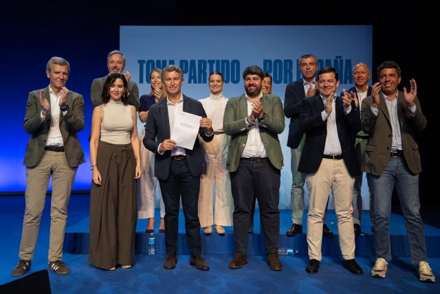 López Miras destaca de la Declaración de Murcia la apuesta por una inmigración legal y ordenada y un Pacto Nacional del Agua que acabe con los enfrentamientos - 1, Foto 1