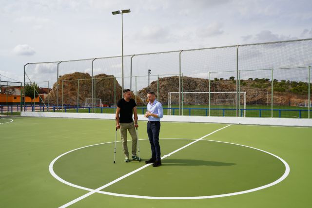 El Ayuntamiento de Murcia culmina la remodelación de la pista polideportiva de El Puntal - 2, Foto 2
