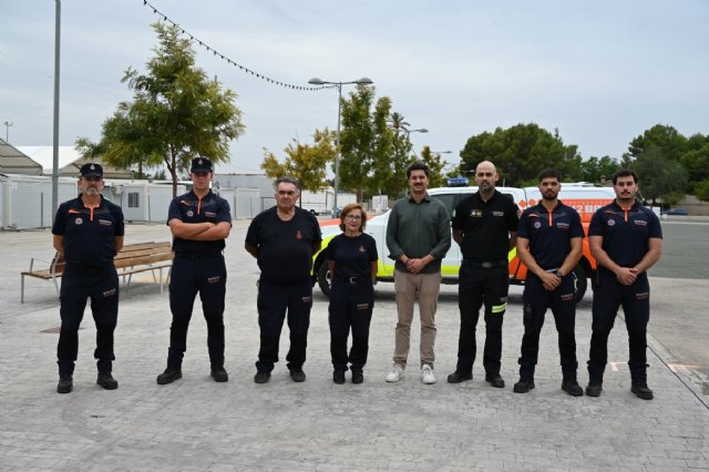 Protecci�n Civil refuerza su capacidad de respuesta en Alhama con m�s equipamiento y un nuevo ret�n mixto
