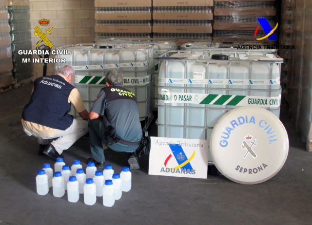 Intervenidos más de 10.000 litros de alcohol ilegal en Murcia y Alicante - 4, Foto 4