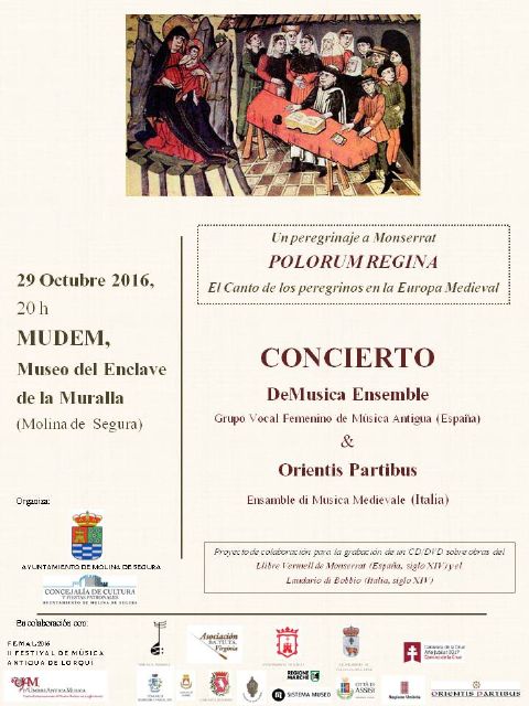 Concierto de música antigua y medieval en el Auditorio Virginia Martínez Fernández del MUDEM el sábado 29 de octubre - 1, Foto 1