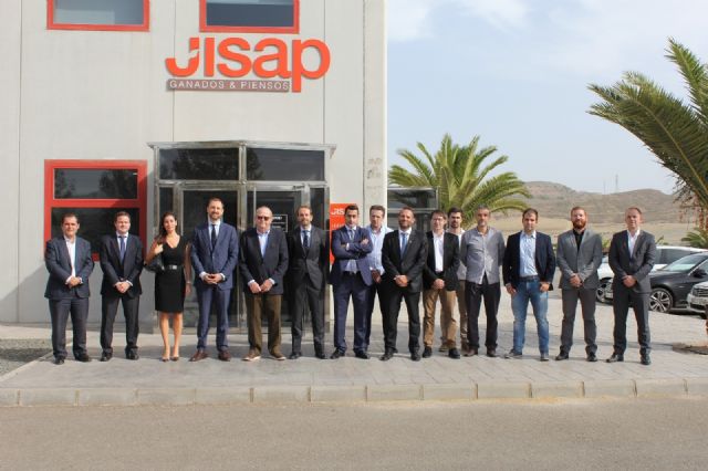 Los asociados de AJE Región de Murcia visitan en Lorca las instalaciones de JISAP - 1, Foto 1