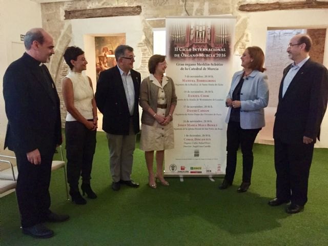 Cinco conciertos en la catedral integran el II Ciclo Internacional de Órgano de Murcia - 1, Foto 1